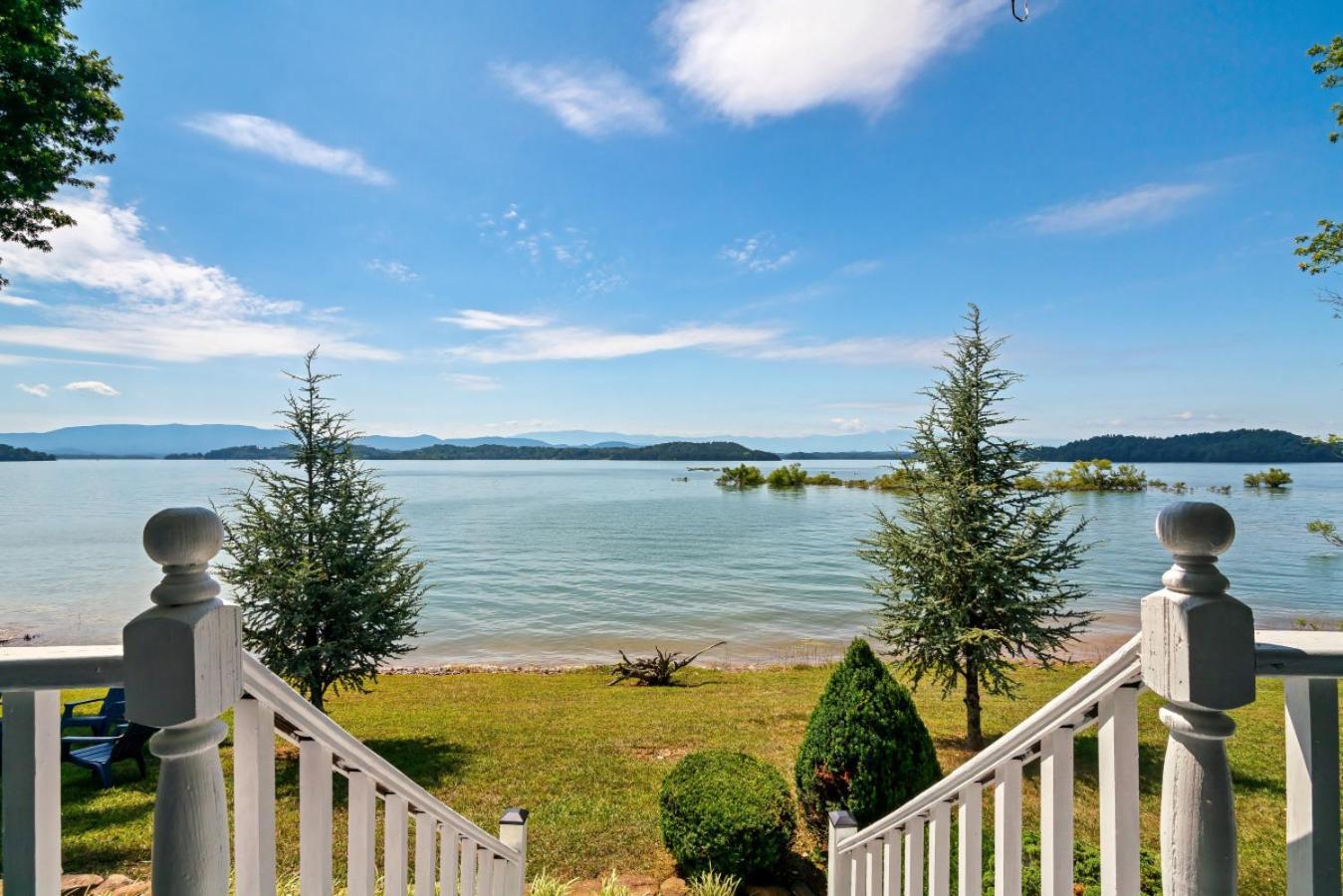 Lakefront Mountain Oasis Dandridge Bagian luar foto